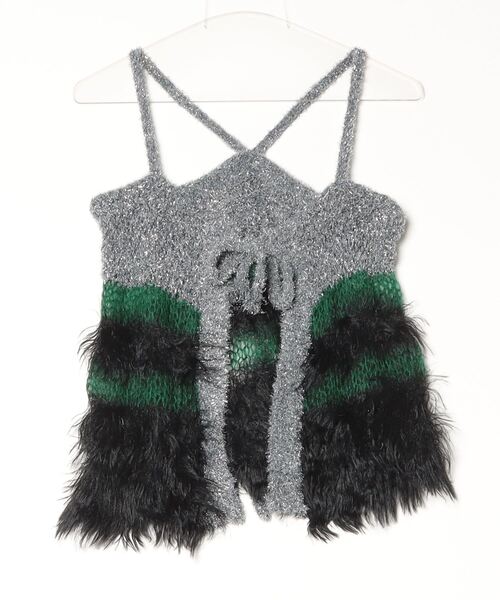 「maturely」 キャミソールニット ONE SIZE ピンク レディース_画像2