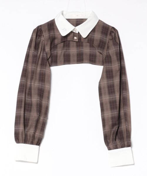 「apres jour」 ボレロ X-LARGE オフホワイト レディース_画像5
