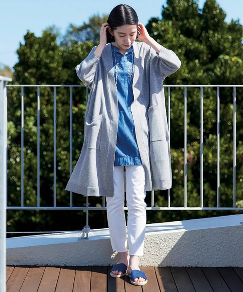 「Sunny clouds」 イージーパンツ MEDIUM ホワイト レディース_画像9