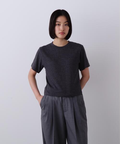 YLEVE（イレーヴ） tシャツ 半袖 YLEVE / TETRON COTTON SLUB YARN