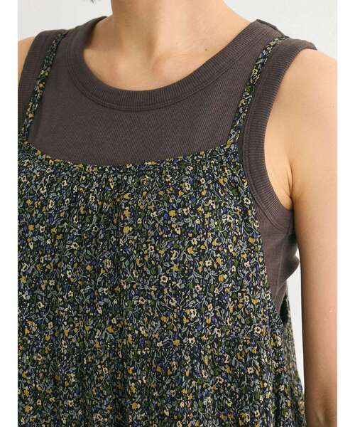 「Green Parks」 「chocol raffine robe」キャミソールワンピース FREE ブルー レディース_画像8