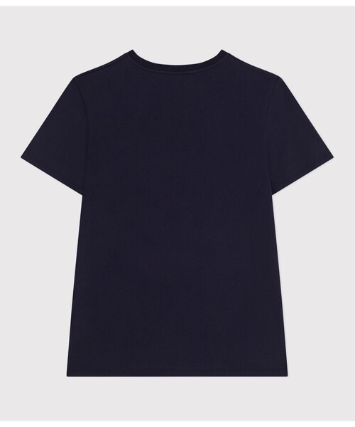 「PETIT BATEAU」 半袖Tシャツ MEDIUM オフホワイト レディース_画像4