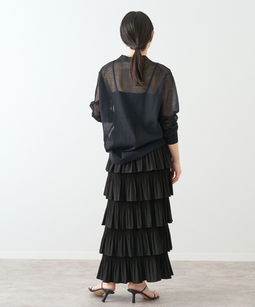 「journal standard L'essage」 フリルスカート 38 ベージュ レディース_画像7
