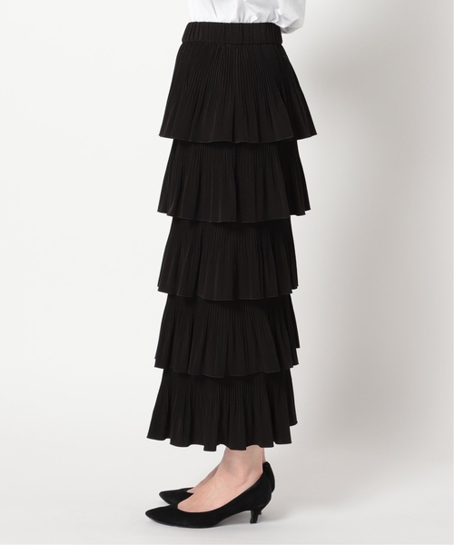 「journal standard L'essage」 フリルスカート 38 ベージュ レディース_画像9