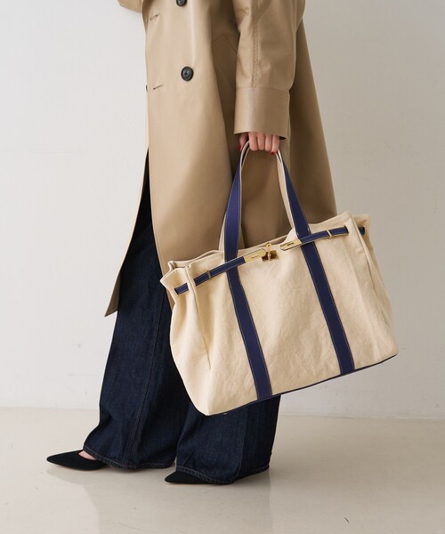 「Rouge vif」 「chimere」トートバッグ フリー ネイビー レディース_画像4