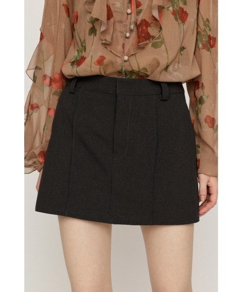 SLY SKIRT LIKE S/PT スカートライクショートパンツ SLY（スライ） スカート 「SETUP着用可」SKIRT LIKE S/PT スカート