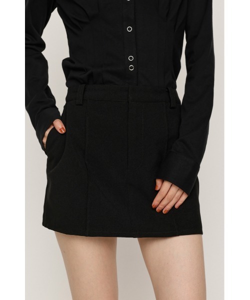 SLY SKIRT LIKE S/PT スカートライクショートパンツ SLY（スライ） スカート SKIRT LIKE S/PT スカートライクショート