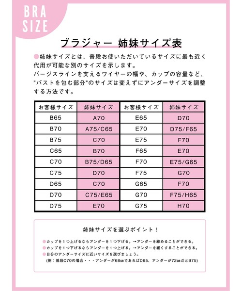 ブラジャー ファインレースパワーメイク ブラ(B〜Dカップ) | RAVIJOUR | 19