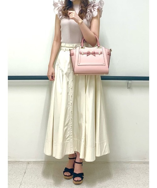 Samantha Vega リボンモチーフハンドバッグ✨️値下げしました✨️ Samantha Vega（サマンサベガ） ハンドバッグ リボンモチーフ