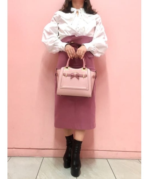 Samantha Vega リボンモチーフハンドバッグ✨️値下げしました✨️ Samantha Vega（サマンサベガ） ハンドバッグ リボンモチーフ