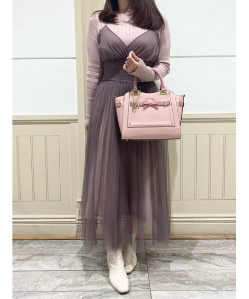 Samantha Vega（サマンサベガ） ハンドバッグ リボンモチーフ
