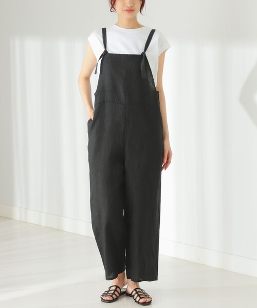 サロペット オーバーオール fog linen work × B:MING by BEAMS / 別注 リネン オーバーオール MING by linen オーバーオール fog work BEAMS 別注 リネン