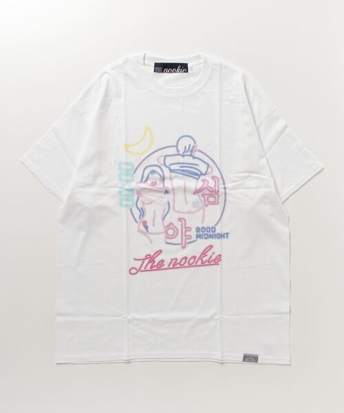 tシャツ 「THE nookie×はらわた ちゅん子」 GOOD MIDNIGHT TEE レディース メンズ