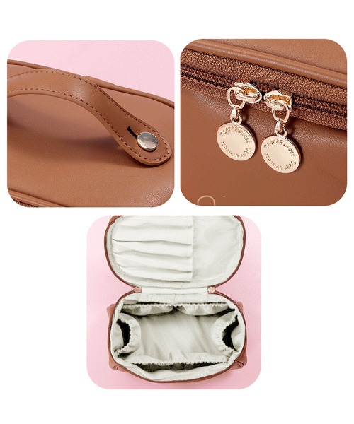 florist（フローリスト） ポーチ 「ブラシ収納＆小物ポケット付き」大