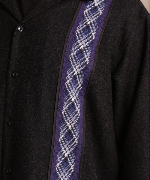 Schott N.Y.C（ショット） シャツ Schott/ショット/LINE 2TONE L/S