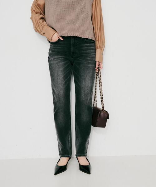 ジーンズ デニム デニムパンツ 「Healthy DENIM×UNTITLED」別注 R Mrytle（リマートル）テーパードデニム レディースの画像
