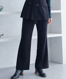 LADYMADE（レディメイド） スラックス パンツ クロスベルトフレア