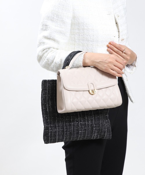 Bermosa トートバッグ ミニ ツイードバッグ お稽古バッグ レッスン