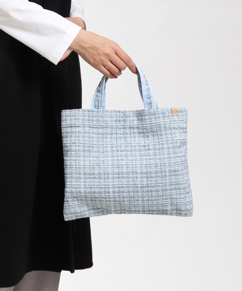 Bermosa トートバッグ ミニ ツイードバッグ お稽古バッグ レッスン