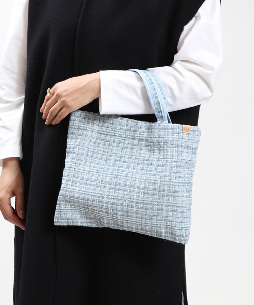 Bermosa トートバッグ ミニ ツイードバッグ お稽古バッグ レッスン