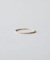ete bijoux 指輪 リング K18YG スキニー ダイヤモンド