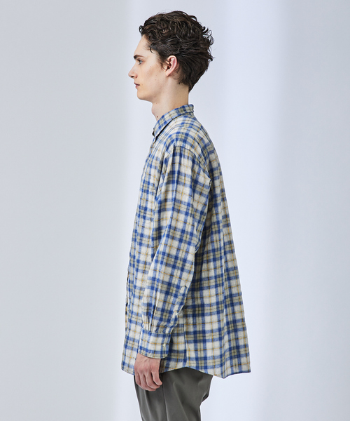 INDIVIDUALIZED SHIRTS マルチカラー　ブロックチェックシャツ INDIVIDUALIZED SHIRTS（インディビジュアライズドシャツ） シャツ