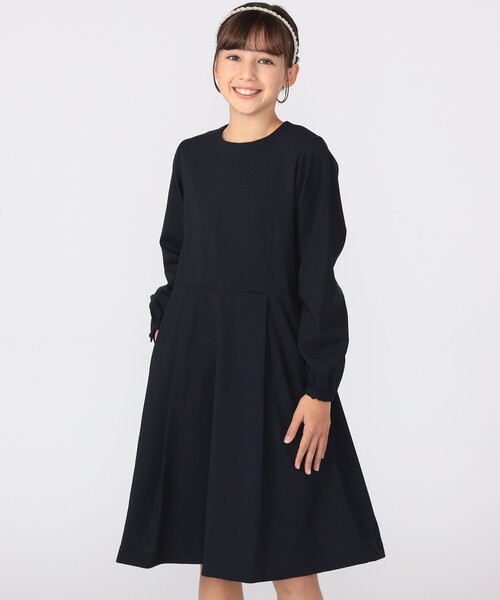 ships kids  フレアワンピース　160 SHIPS ワンピース KIDS:150〜160cm / ストレッチ フレア キッズ