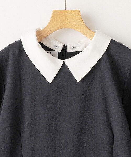 SHIPS ワンピース KIDS:150〜160cm / ストレッチ フレア キッズ