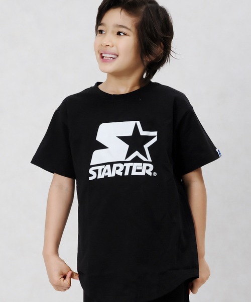 STARTER　スターター　刺繍ロゴ　半袖シャツ　ユニフォーム　XL 古着 STARTER（スターター） tシャツ ロゴ 半袖Tシャツ キッズ 子供服