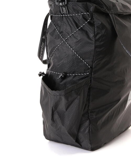 and wander（アンドワンダー） トートバッグ sil tote bag 5744975200