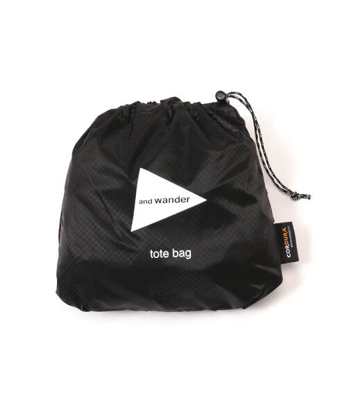 新品未使用　and wander トートバッグ and wander/アンドワンダー sil tote bag | BEAVER（ビーバー