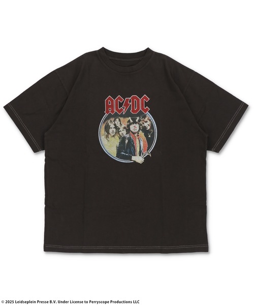SPINNS tシャツ バンドTシャツ/KISS/ACDC/The Rolling Stones