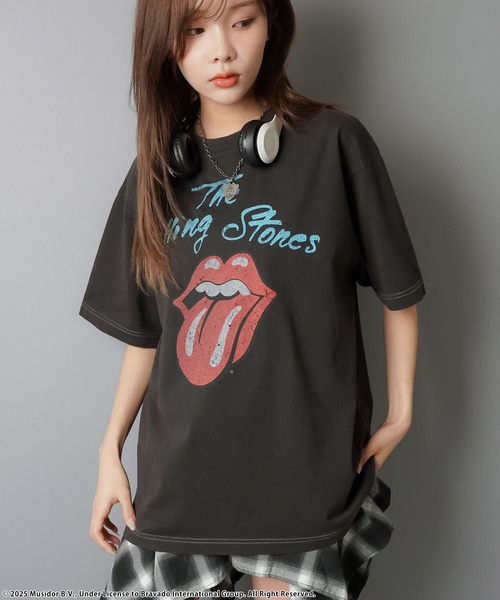 Poltergeist SPINNS ロングTシャツ ブラック 大注目のメンズアイドルグループ「Poltergeist」との