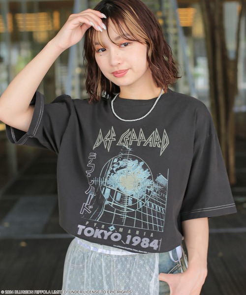 SPINNS tシャツ バンドTシャツ/KISS/ACDC/The Rolling Stones