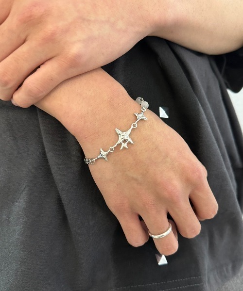 XU ブレスレット 「Never mind the XU」galaxy chain bracelet(3