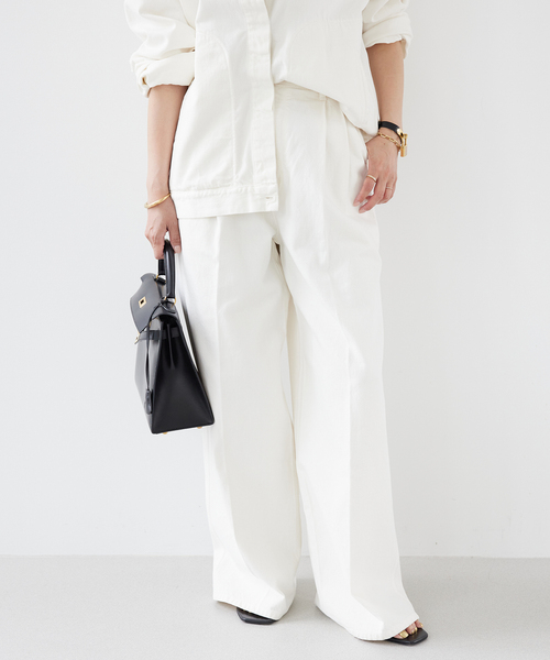 【カルメイヤー】DEEP POCKET WIDE LEG JEAN デニム 34 カルメイヤー】DEEP POCKET WIDE LEG JEAN デニム 34 - メルカリ