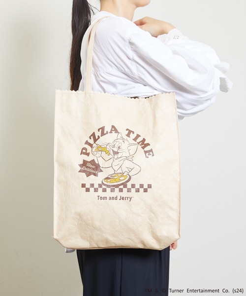 トートバッグ FLAPPER フラッパー:トムとジェリー超軽量トートバッグ