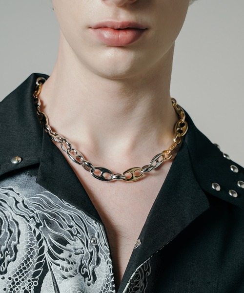 VI E DIT ラウンドネスオリジナルチェーンネックレス Roundness original chain necklace(Silver) – VI E DIT