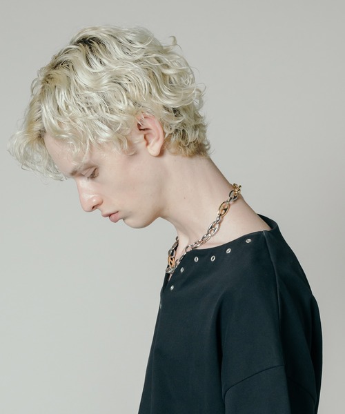 VI E DIT ラウンドネスオリジナルチェーンネックレス Roundness original chain necklace(Silver) – VI E DIT