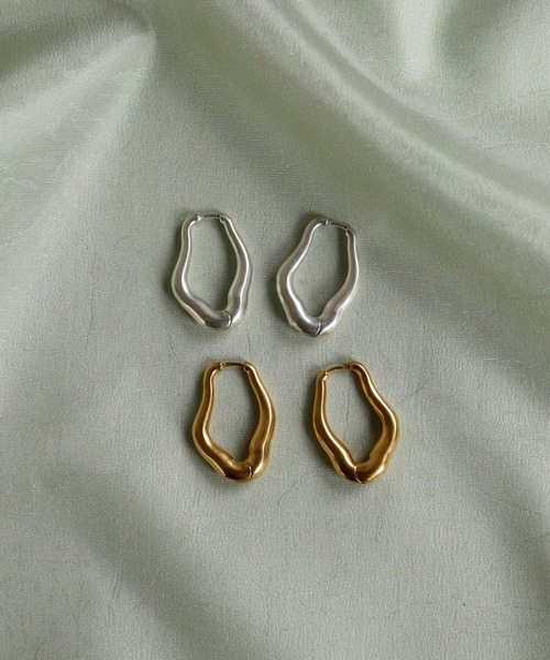 ピアス 18KGP ベールピアス レディース メンズの画像