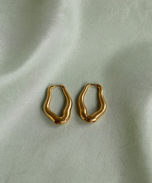 ピアス 18KGP ベールピアス レディース メンズの画像