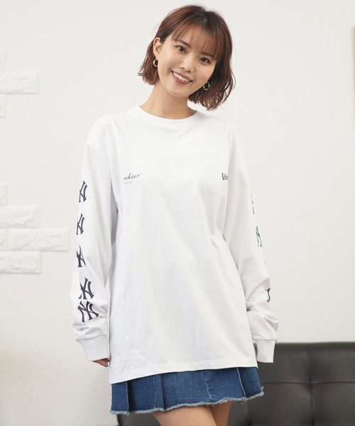 NEW ERA（ニューエラ） tシャツ ロンT MLB スリーブロゴ 14324713