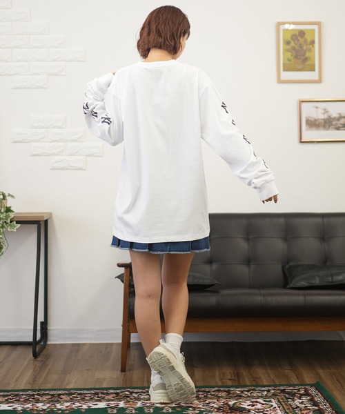 tシャツ NEW ERA/ニューエラ ロンT MLB スリーブロゴ 14324713/14450339 レディース セール】NEW ERA/ニューエラ ロンT MLB スリーブロゴ 14324713