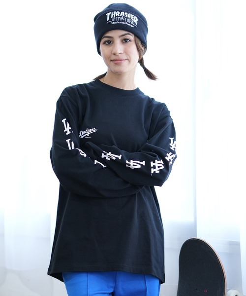 NEW ERA（ニューエラ） tシャツ ロンT MLB スリーブロゴ 14324713