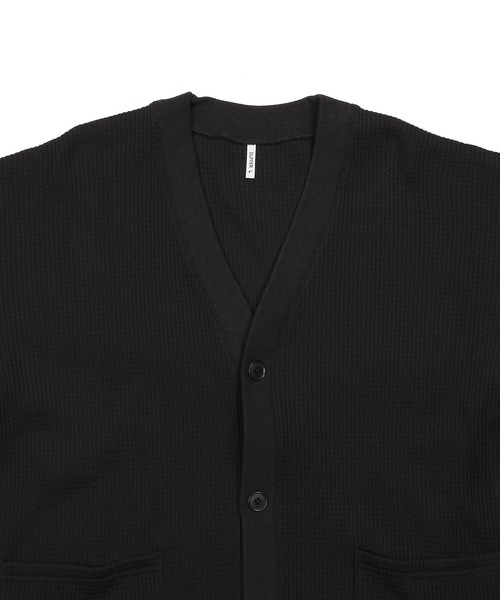 The DUFFER of ST.GEORGE カーディガン RELAX FIT WAFFLE