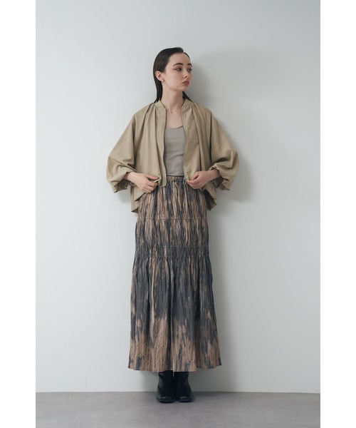 HER. バルーンヘムブルゾン Limue ブルゾン アウター バルーンヘムジップブルゾン