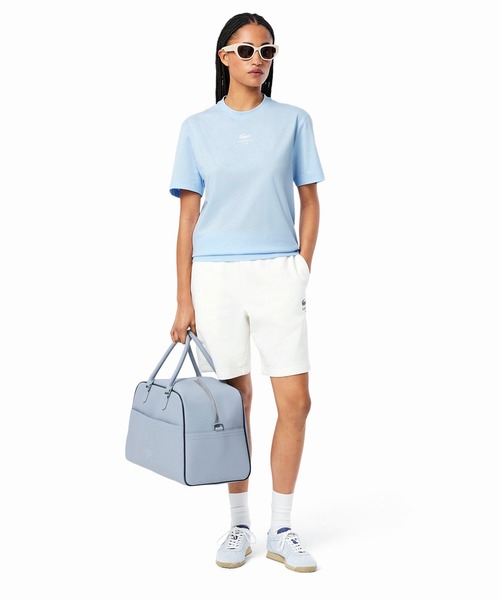 LACOSTE tシャツ スモールパリロゴクルーネックTシャツ メンズ