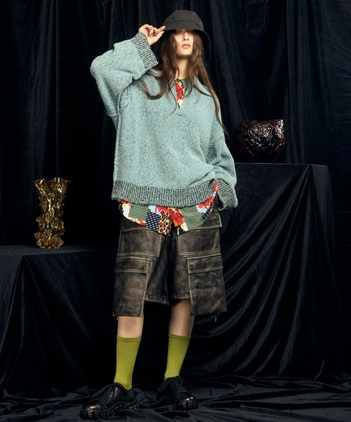 MAISON SPECIAL（メゾンスペシャル） パンツ 「UNISEX」Sheep Leather