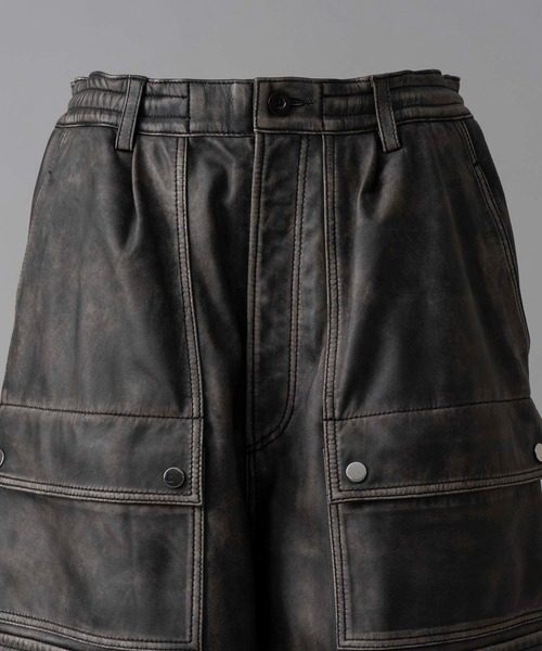 MAISON SPECIAL（メゾンスペシャル） パンツ 「UNISEX」Sheep Leather