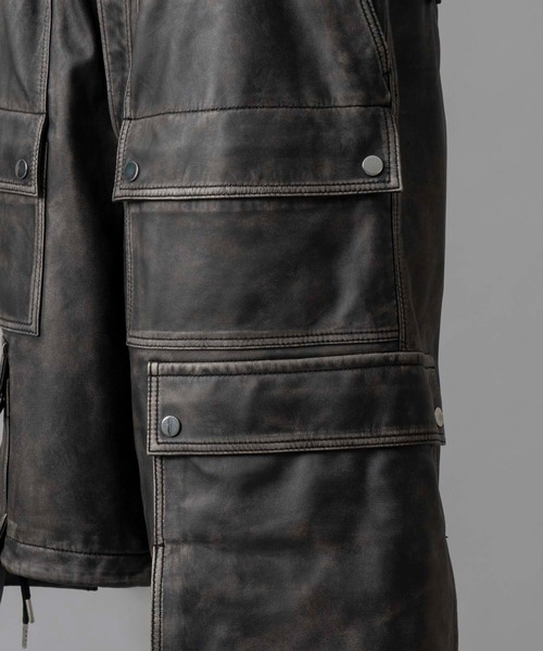 MAISON SPECIAL（メゾンスペシャル） パンツ 「UNISEX」Sheep Leather